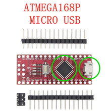 Load image into Gallery viewer, Nano With the bootloader compatible Nano 3.0 controller for arduino CH340 USB driver 16Mhz Nano v3.0 ATMEGA328P/168P
